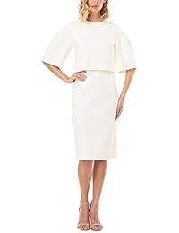 kay unger white dress