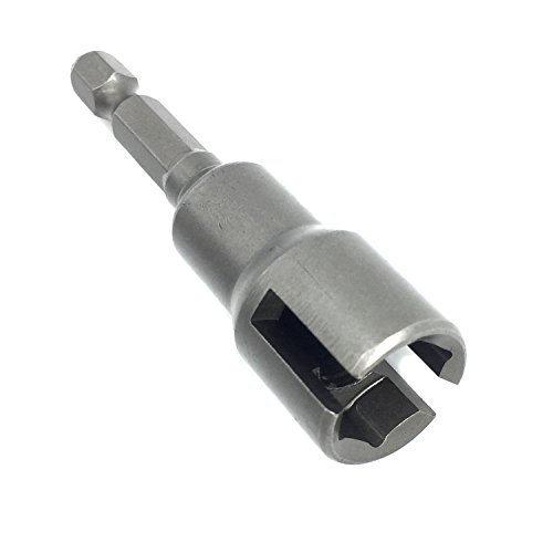 PANOVOS 1pc Power Wing Nut Driver Set,Slot Wing nuts Drill Bit Socket Wrenches Tools Set,1/4" Hex Shank Drills Bits for Panel Nuts screws eye hook bolt - Thumbnail 3