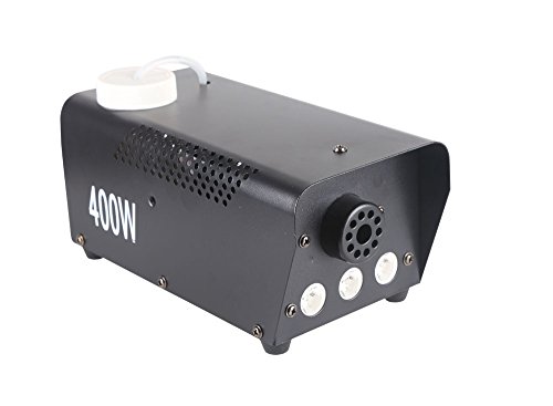 Led Fog Machine,400w Smoke Machine, With 3x1w Bule Led,Wireless Remote Control,Use For Disco, Ballroom, KTV, Bar,Club, Party, Wedding - Thumbnail 6
