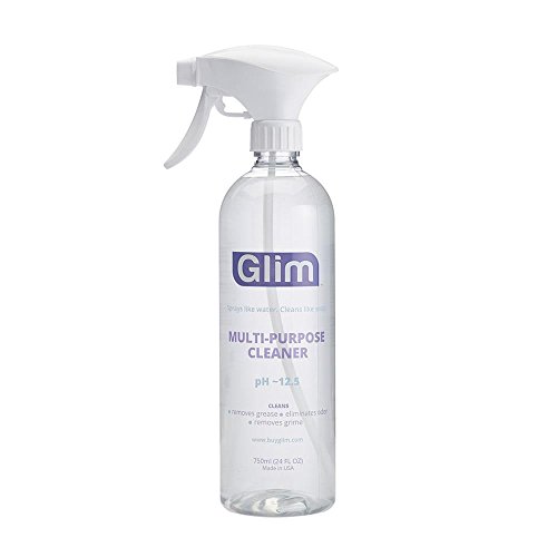 Glim Multi-Purpose Organic Cleaner | pH 12.5 Non-Toxic Cleaning Solution | Removes Odor, Grease, Grime, Even Mold | for Kitchen, Home, and Office Furniture | Made in USA | 24 Oz (750 ML) Spray Bottle - Thumbnail 6