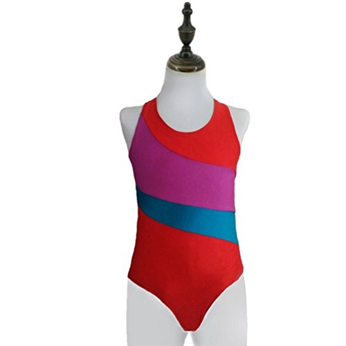 Rucan Toddler Baby Girls Leotards Ballet Playsuit Dancewear Gymnastics Classic Outfits (D, 18-24 Months)