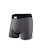 Saxx Underwear Men's 24-Seven Boxer Fly Dark Charcoal Underwear