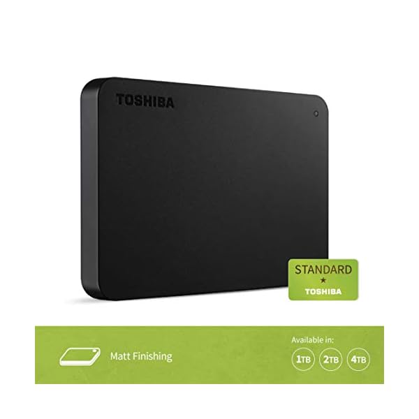TOSHIBA Canvio Basics 1TB Portable External HDD USB 3.2 for PC Laptop