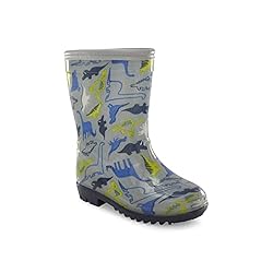 carter's Boy's Nick Rain Boot, New Grey, 11 Little
