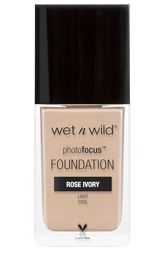 wet n wild Photo Focus Matte Liquid Foundation Rose Ivory, Veg... 31Wpipd1WkL
