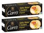 Carr's Original Table Water Crackers, 4.25 Oz (Pack of 2)