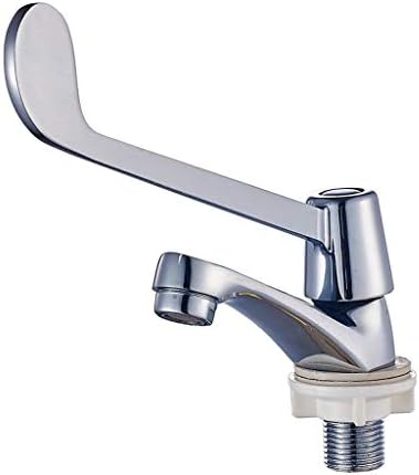 WEI Copper Single Cold Long Handle Elbow Opening Faucet Medical Touch Potted Laboratory Laboratory Leader
