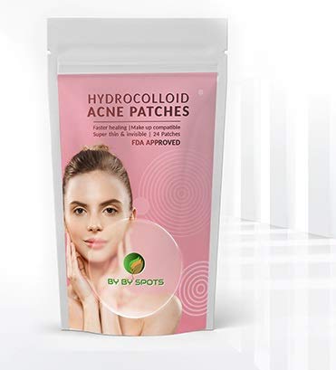 By By Spots 24 Pc Hydrocolloid Acne Patches - Fast, Invisible Healing for Acne Pimples