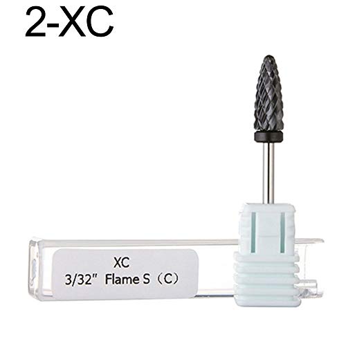 Gaweb Bullet Corn Head Ceramic Nail Art Grinding Drill Burr Bit Electric Manicure Tool Bullet XC