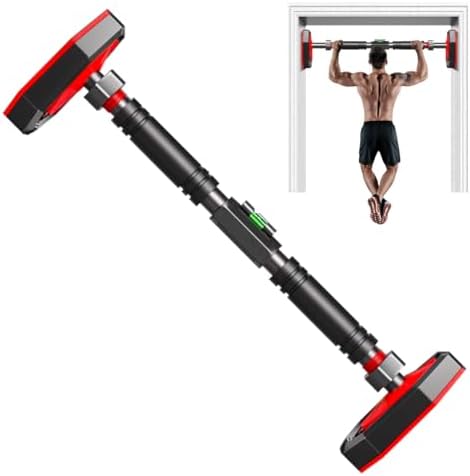 ROPECUBE Doorway Pull Up Bar and Chin Up Bar, No Screw