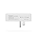 Nekmit 4.8A 24W Portable Dual Port Thin Flat USB Wall Charger with Smart IC, White - New Version