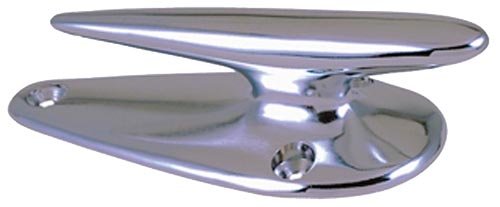 Perko 0566DP4CHR 4" Chrome Plated Marine Cleat - Pack of 2