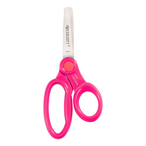 Westcott 14871 Right and LeftHanded Scissors, Kids' Scissors, Ages 4