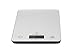 Wasserstein Beautiful Digital Multifunction Tempered Glass on Stainless Steel Kitchen, 5 kg