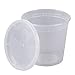 Pantry Value [24 oz. - 24 Count Plastic Food Storage Deli Containers with Lids, Disposable Containers With Lids - Perfect for Storing Soups, Sauces, and Snacks
