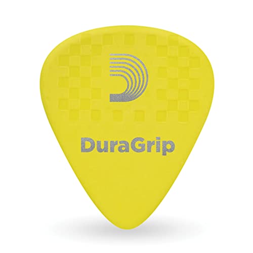 D'Addario 7DYL3-100 Planet Waves Duragrip Plektren Standard Größe Light/Medium 0,70mm, 100 Stück