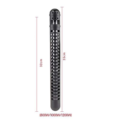 SISHUINIANHUA Aquarium Heating Rod Explosion-Proof Automatic Constant Temperature LED Digital Display Quartz Heating Rod Heating Rod Aquarium Heater,1200W - Thumbnail 6