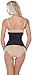 La Reve Women's Waist Cincher | Weight Loss Bustier and Corset | Slimming Girdle, Black, Large