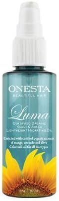 Onesta Luma Lightweight Hydrating Oil, 3 Fluid Ounce by Onesta