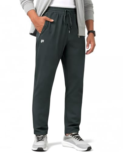 FOGFIRE Mens Lightweight Joggers with Zipper Pockets