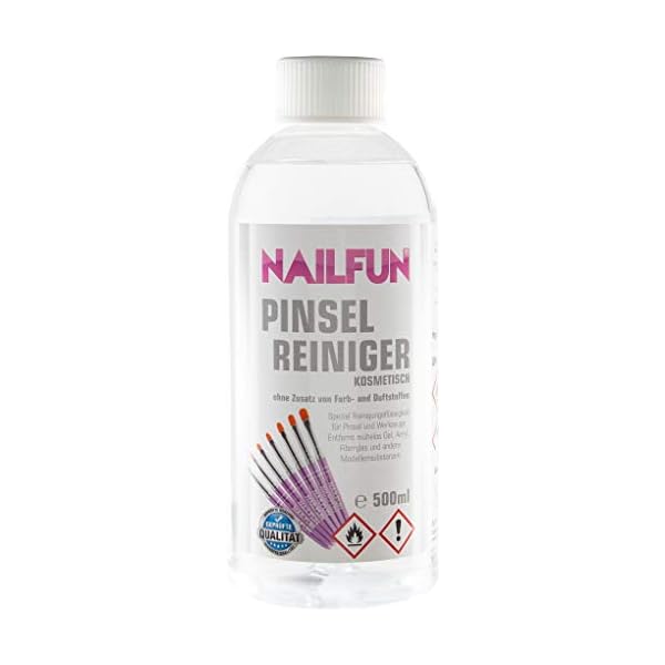 NAILFUN Brush Cleaner 500ml - Pinselreiniger fÃ¼r Pinsel und Werkzeuge