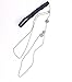 Tupai 1Pcs Vintage Silver Stretchy Bikini Thigh Leg Tassel Chains Coins Pendant Crossover Body Jewelry