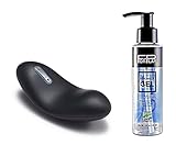 SVAKOM Luxurious Rechargeable Curved Massager and Premium Water-Based Personal Lubricant 5 Oz