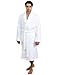 TowelSelections Men's Super Soft Plush Bathrobe Fleece Spa Robe Large/X-Large White