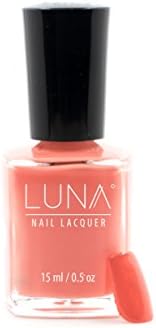 Coral is that you? - Pastel Collection Coral Pink Flat Glossy Vegan Cruelty-Free 10-Free Natural Nail Polish Lacquer Vernes Esmalte