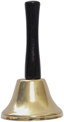 Masahir Christmas Home Furnishing Decoration Santa Bells Holiday Gifts (gold)