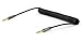 iXCC Coiled Aux Cord for Car [Ultra-Slim], 2-Pack Male to Male 3.5mm Auxiliary Stereo Audio Cable with Gold Plated Connectors for All 3.5mm-Enabled Smartphones, Tablet and MP3 Players(5Feet Streched)