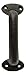 Cast Iron Gate PULLS Handles Barn Shed Door 5.5 Inch Set of 4 Rustic Vintage Style