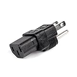 D'Addario Accessories IEC to NEMA Plug Adapter