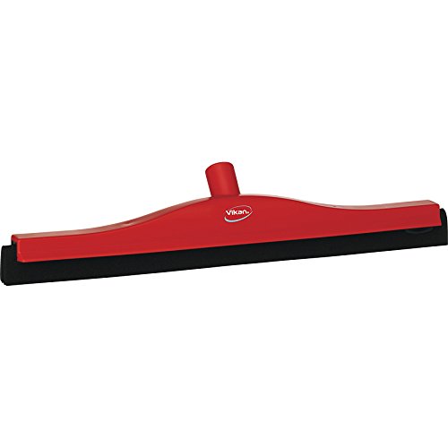 Vikan 77534 Foam Rubber Polypropylene Frame Fixed Head Squeegee, 20", Red the best Squeegees in