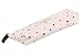ReNext Elegant Canvas Pastorable Floral Pen Pencil Pouch with Zipper Closure (#01)