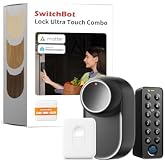Smart Lock Ultra with Keypad with Remote,Fingerprint Door Lock, App Remote Control, Built-in WiFi Keypad Deadbolt, Auto Unlock, Waterproof&amp;Easy Install,Supports Alexa and Google