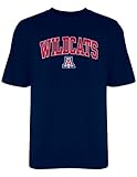NCAA Arizona Wildcats Gildan T-Shirt, Medium, Navy