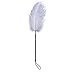 JIAHAO New Fake Ostrich Feather Couple Flirting Game Flirt Gift Tickler Whip Roleplay