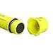 HECLOUD 2 Pack LED XM-T6 Professional Diving Flashlight with Battery Charger, Bright LED Submarine Light Scuba Safety Lights Waterproof Underwater Torch for Outdoor Under Water Sports (Yellow)