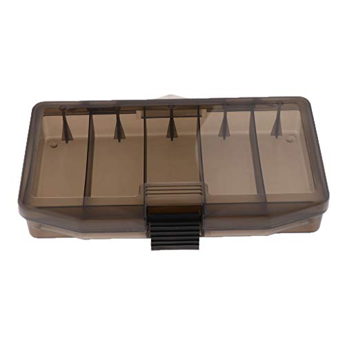Homyl 17,5 x 8,5 x 3 cm - Leicht Angelbox Angelkasten Leer Köderbox mit Fächern für Kunstköder, Angelgerät oder… – Bild 4