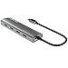 WAVLINK Mini USB C Hub, 4 Port USB Hub 3.0 Portable for Travel, USB C to 4X USB 3.0 Adapter for MacBook Pro 2017 iMac, Chromebook Pixelbook and Other USB C Device, Plug and Play, Hot Swapping