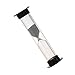 SODIAL(R) Hourglass (black one minute)