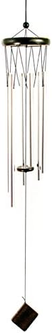 SpruceBay Asian Hanging Indoor and Outdoor Aluminium Wood Wind Chime, Soft and Relaxing Tones Sounds Effect for Patio, Garden, Terrace, Yard, Balcony, Home and Mediation