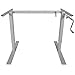 Titan Manual Hand Crank Adjustable Sit-Stand Standing Desk Frame 50