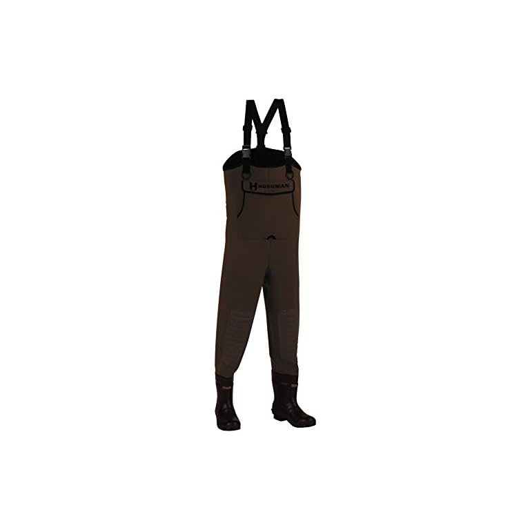 TIDEWE Neoprene Waders, Cleated Bootfoot Men Chest Waders, Waterproof