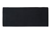 Fabbrica Home Ultra-Soft Extra-Thick Memory Foam Runner (2 ft x 5 ft, Black)