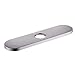 Comllen Modern Brushed Nickel Kitchen Sink Faucet Hole Cover Deck Plate Escutcheon, Brushed Nickel