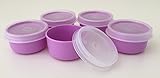 Tupperware Smidgets 1 Oz Bowl Set of 5 Purple