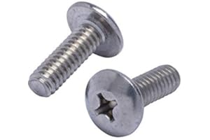 Bolt Dropper 1/4"-20 X 3/4" Set of High-Grade Stainless Steel Bolts - Phillip Truss Head Machine Screws Kit - 18-8 (304) Stainless Steel, Rust-Resistant - Hardware Essential Collection