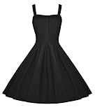 Dear-Queen Women's Floral 1950's Vintage Retro Cocktail Party Dresses
